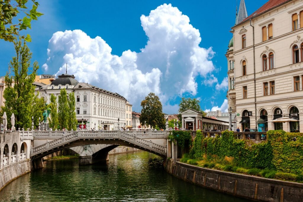 Triple Bridge -Tromostovje-ljubljana